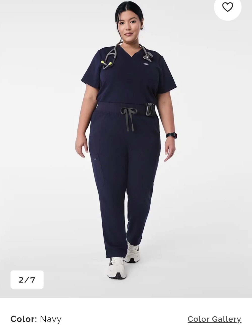 Figs Navy Women's Scrub Pant